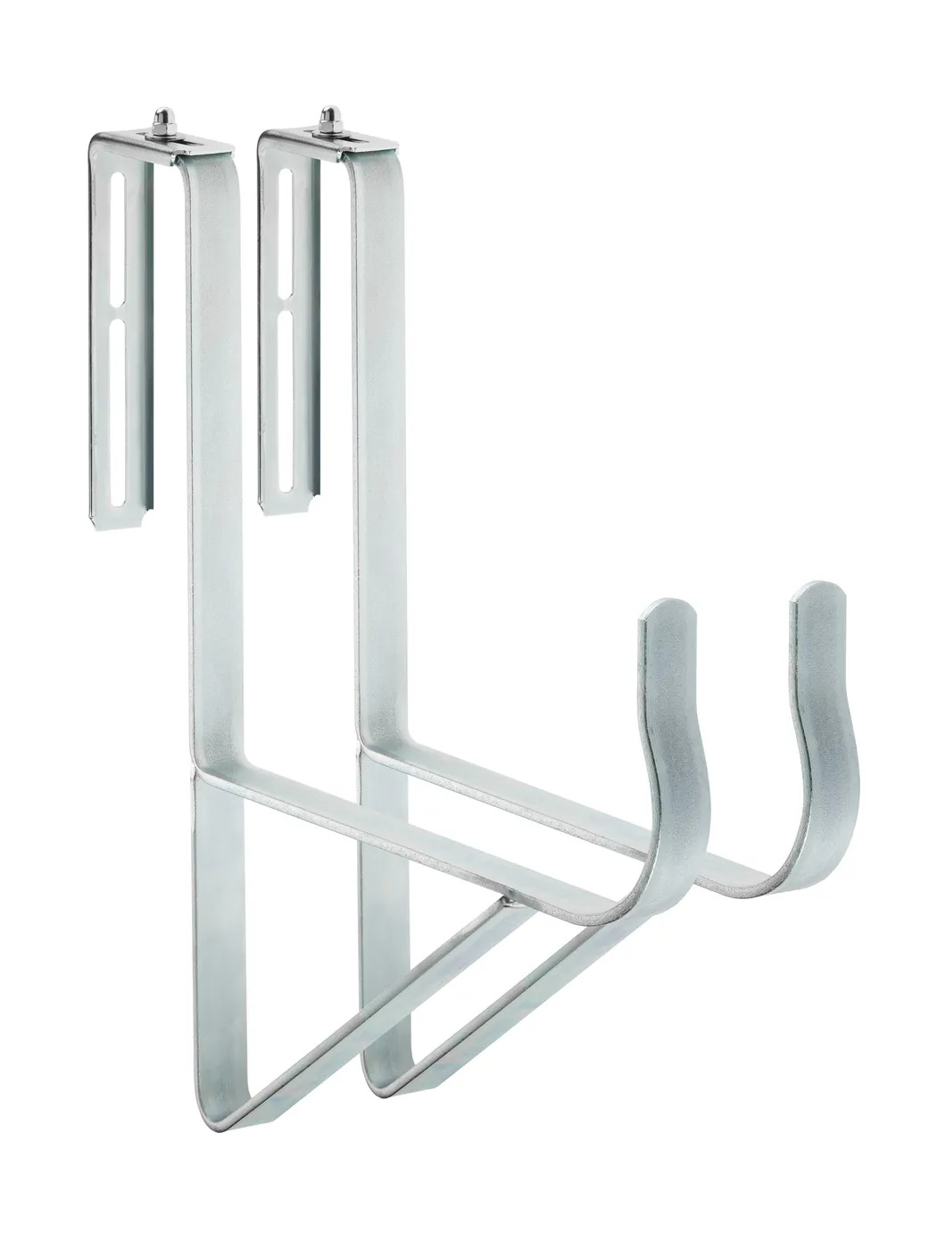 Heavy-duty flower box holder