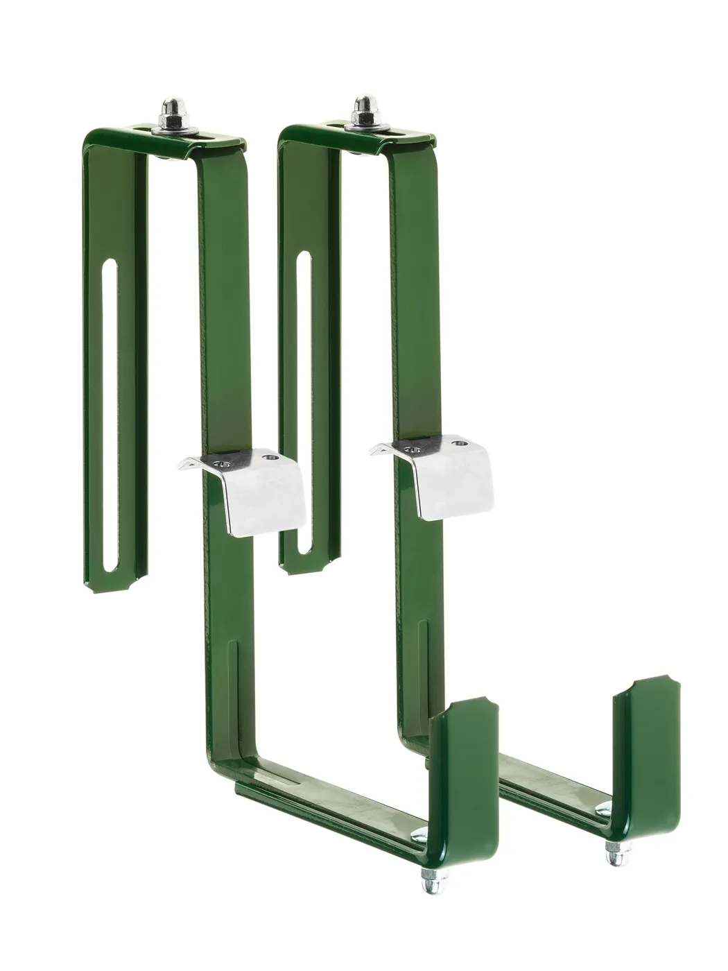Flower box holder 2× adjustable in green