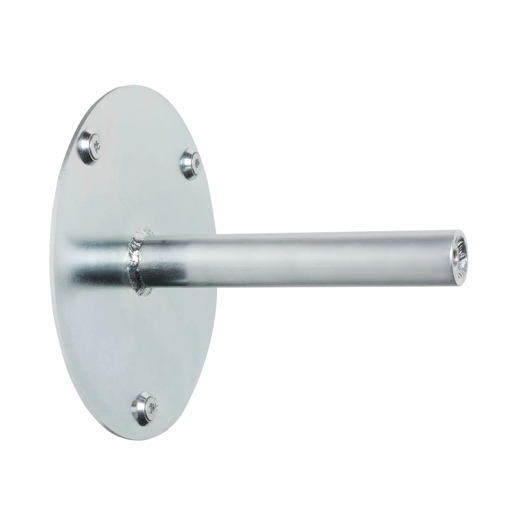 Detail of the Turbo's wall bracket with axle for slotting on
