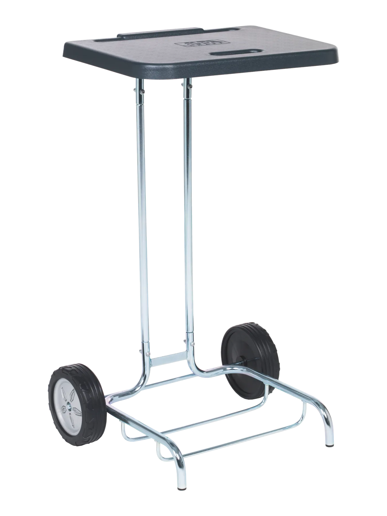 ALBA mobile waste collector 110 l with profiled wheels, cut-out view