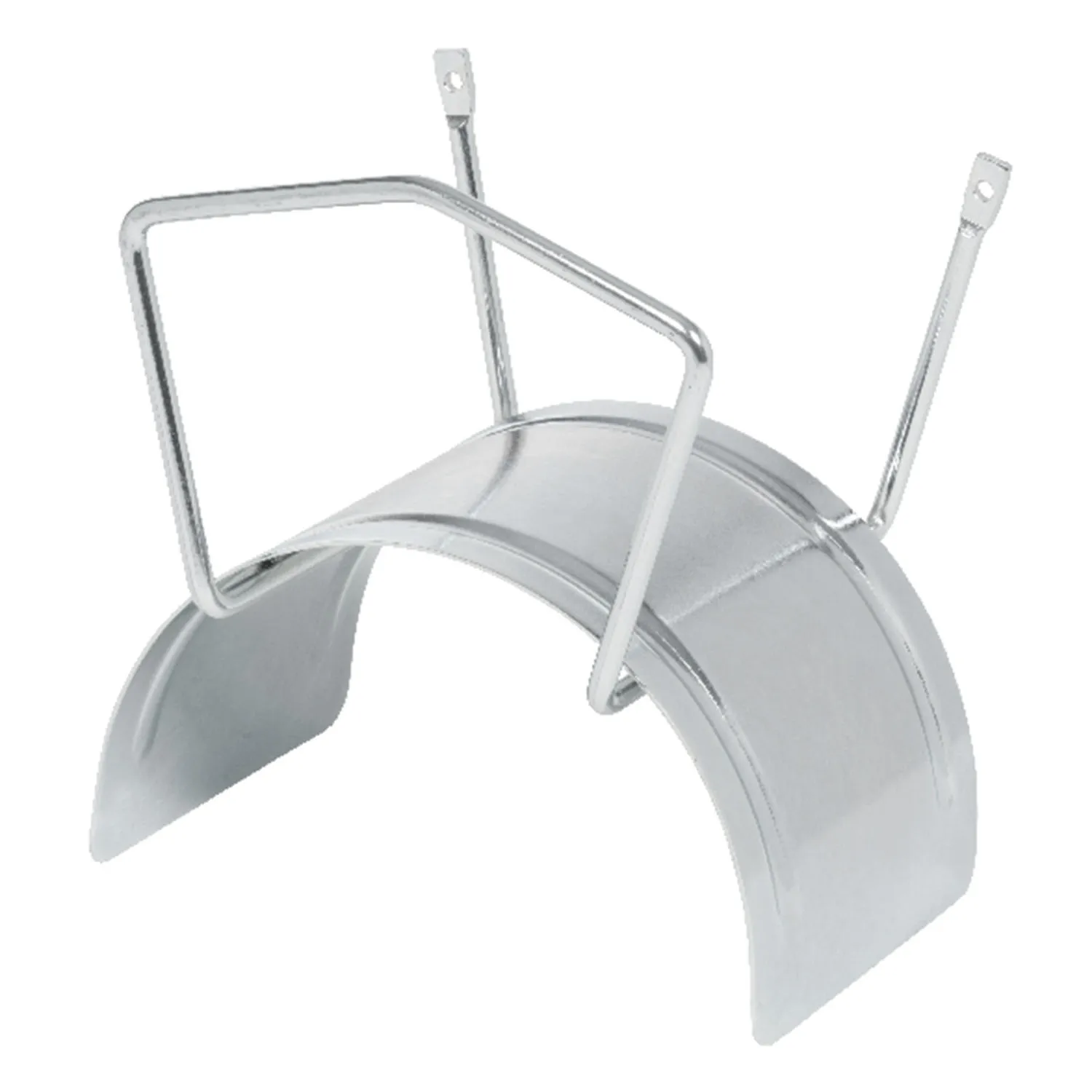 Hose holder MIDI Inox, electropolished stainless steel