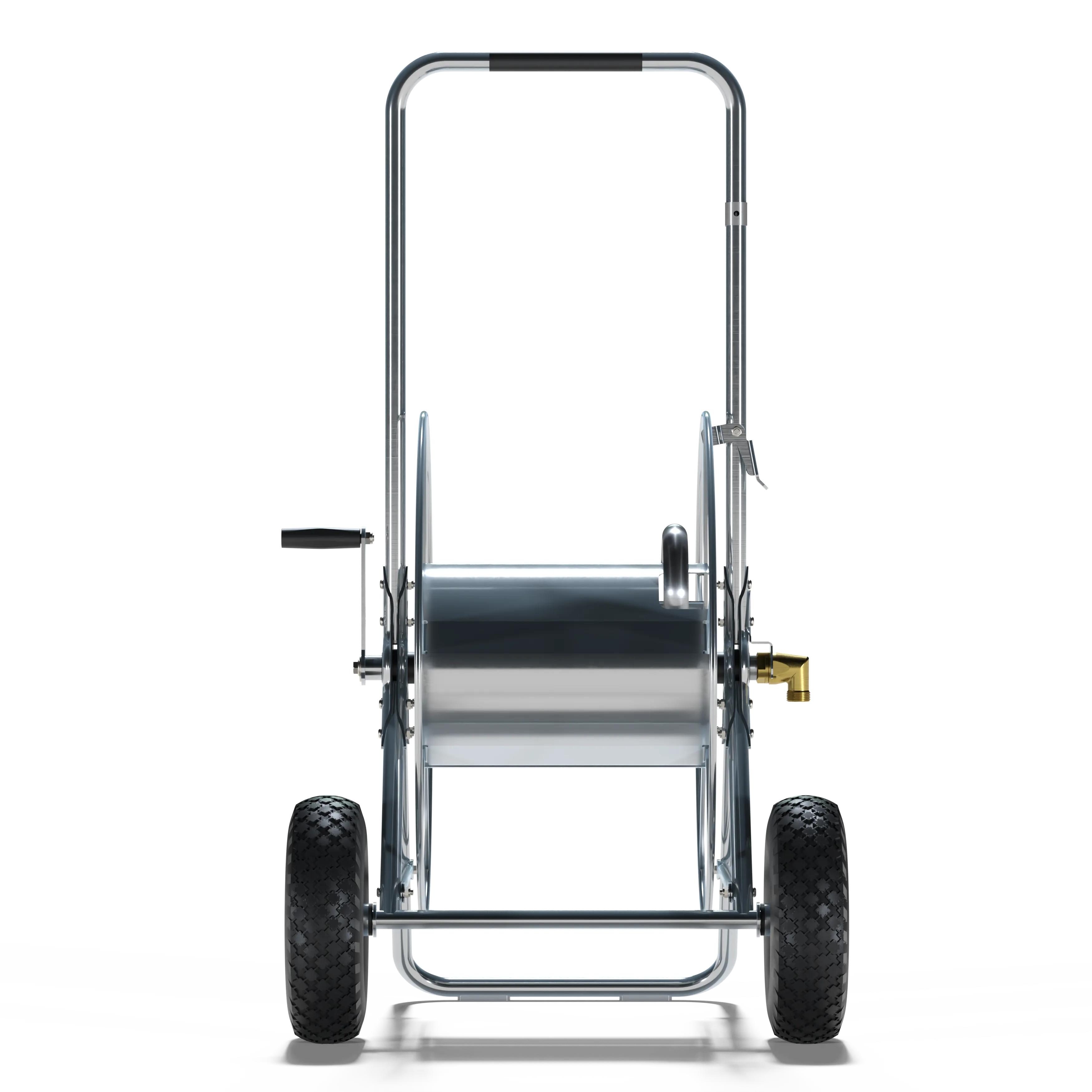 Star Series II HD hose cart, rear view